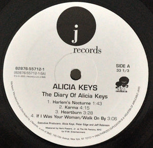 Alicia Keys - The Diary Of Alicia Keys Vinyl Record