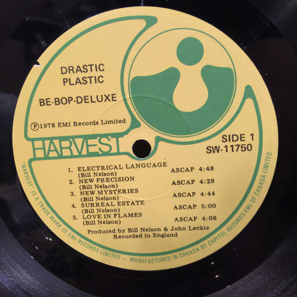Be Bop Deluxe - Drastic Plastic - 1978