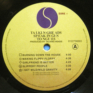 Talking Heads - Speaking In Tongues