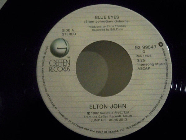 Elton John - Blue Eyes - 1982