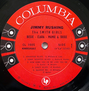 Jimmy Rushing And Smith Girls, The - Bessie - Clara - Mamie & Trixie (The Songs They Made Famous) - 1961