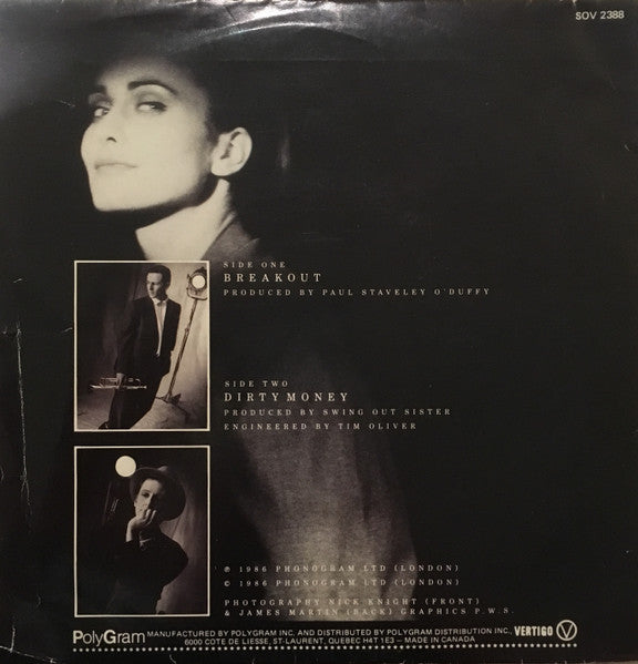 Swing Out Sister - Breakout - 1986