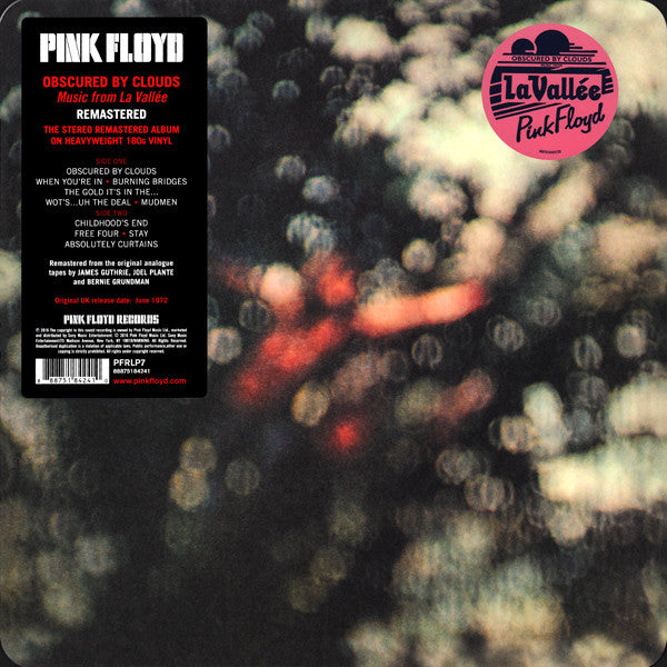 Pink Floyd - Obscured By Clouds - 2016