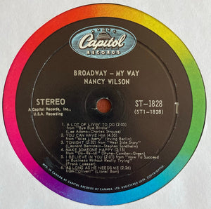 Nancy Wilson - Broadway - My Way - 1963