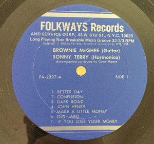 Sonny Terry & Brownie McGhee - Brownie McGhee And Sonny Terry Sing -