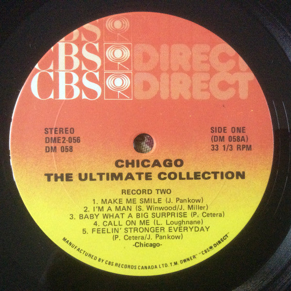 Chicago  - The Ultimate Collection Vinyl Record