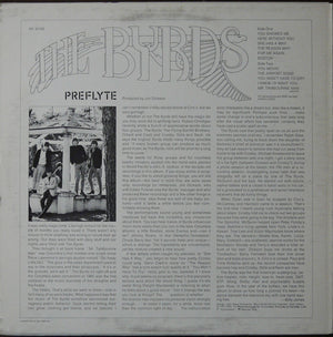 The Byrds - Preflyte Vinyl Record