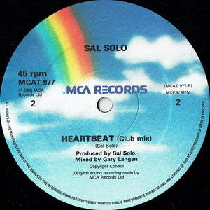 Sal Solo With Classix Nouveaux - Heartbeat - 1985
