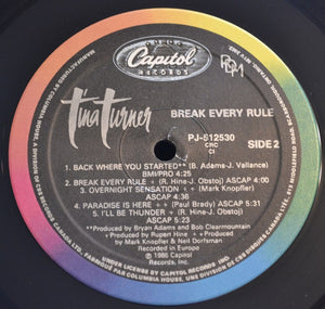 Tina Turner - Break Every Rule Vinyl Record