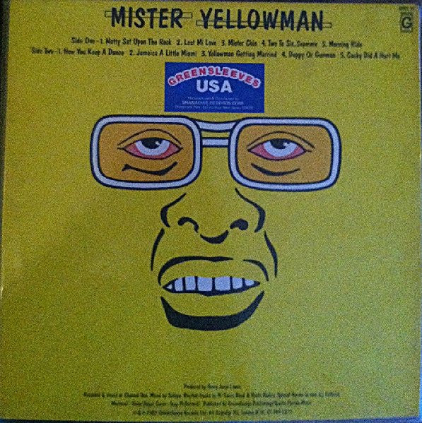 Yellowman - Mister Yellowman