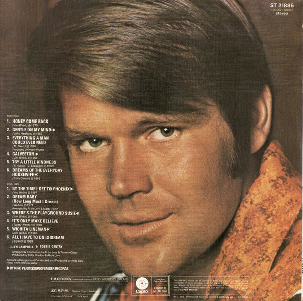 Glen Campbell - Glen Campbells Greatest Hits - 1971