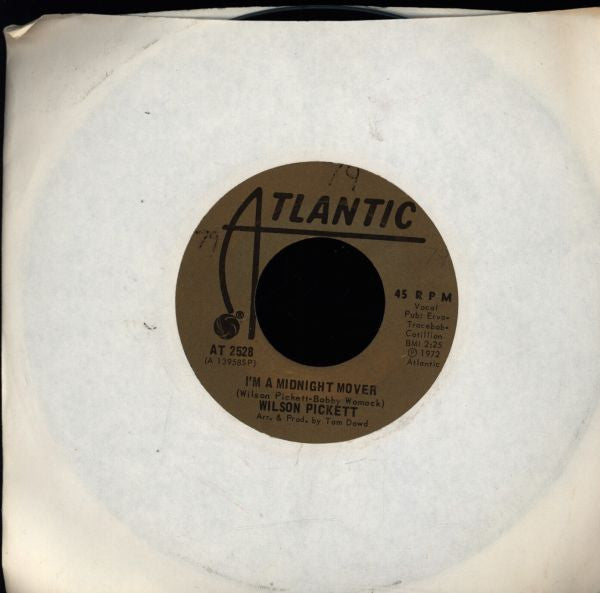 Wilson Pickett - I'm A Midnight Mover / Deborah