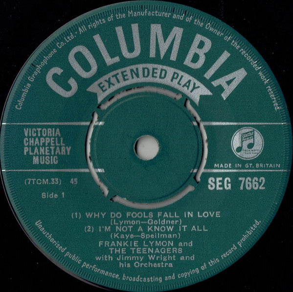 Frankie Lymon & The Teenagers - Teenage Rock
