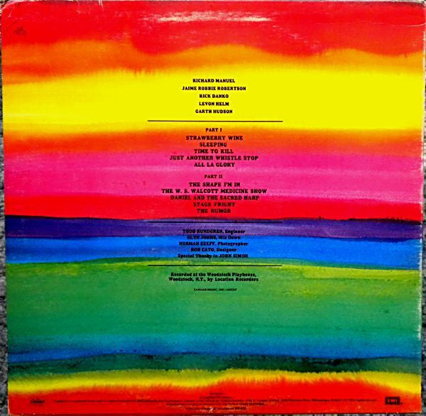 Band, The - Stage Fright - 1980