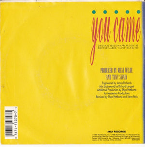 Kim Wilde - You Came - 1988
