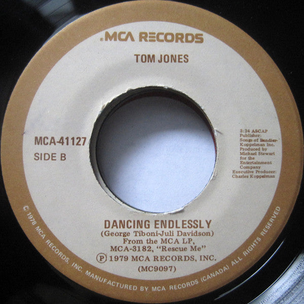 Tom Jones - Never Had A Lady Before / Dancing Endlessly