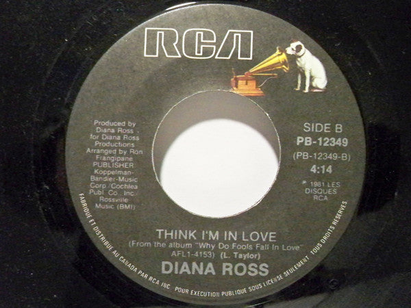 Diana Ross - Why Do Fools Fall In Love Vinyl Record
