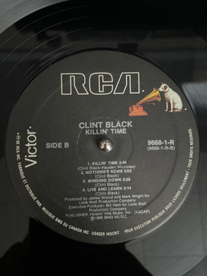 Clint Black - Killin' Time Vinyl Record