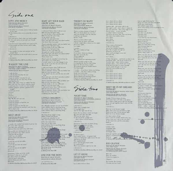 Brian Wilson - Brian Wilson - 1988