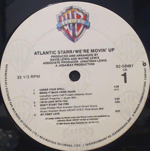 Atlantic Starr - We're Movin' Up 1989 - 1989 - Quarantunes