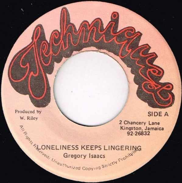 Gregory Isaacs - Loneliness Keeps Lingering -
