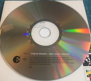 Brian Eno - Original Masters: Early Works Selection (CD) - 2004
