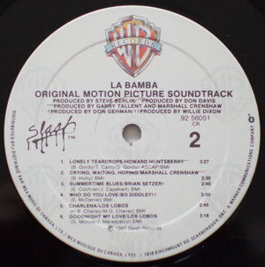 Various - La Bamba (Original Motion Picture Soundtrack) Vinyl Record