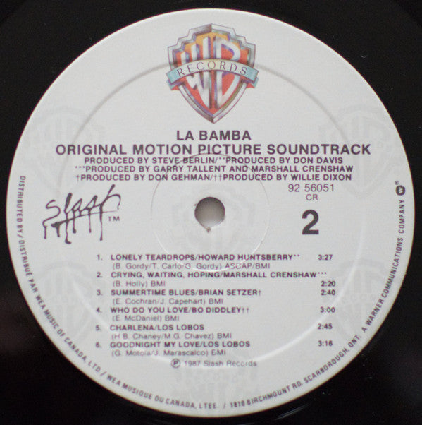 Various - La Bamba (Original Motion Picture Soundtrack)