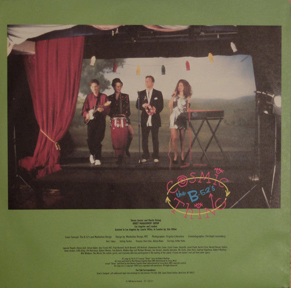 B-52's, The - Cosmic Thing - 1989
