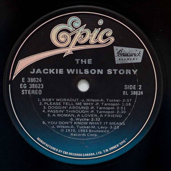 Jackie Wilson - The Jackie Wilson Story - 1983