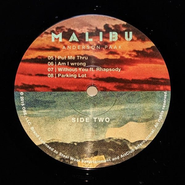 Anderson .Paak - Malibu  - 2016