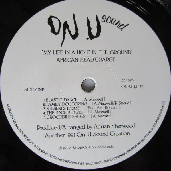 African Head Charge - My Life In A Hole In The Ground - 2016