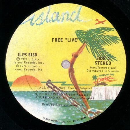 Free - Free Live - 1974