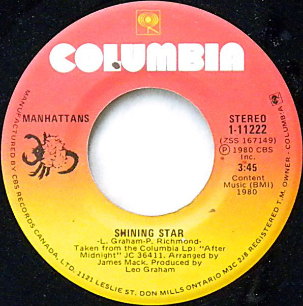 Manhattans - Shining Star