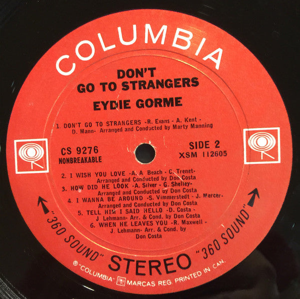 Eydie Gormé - Don't Go To Strangers - 1966