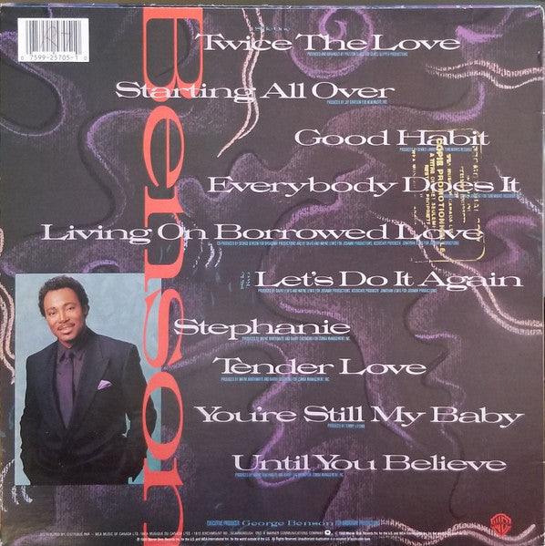 George Benson - Twice The Love - 1988