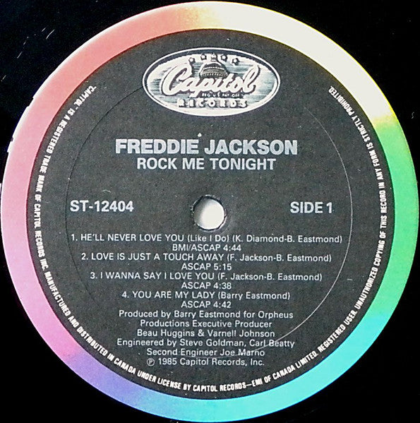 Freddie Jackson - Rock Me Tonight - 1985