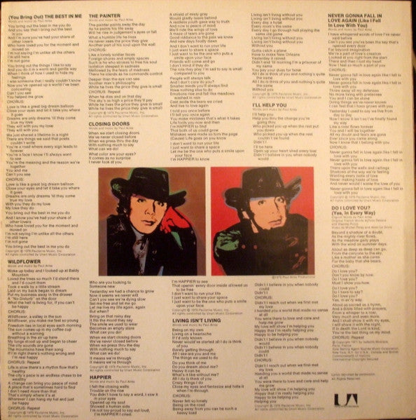 Paul Anka - The Painter - 1976