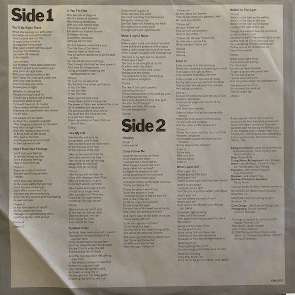 James Vincent - Enter In - 1980