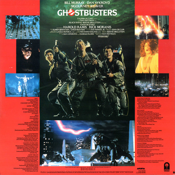 Various - Ghostbusters (Original Soundtrack Album) - 1984