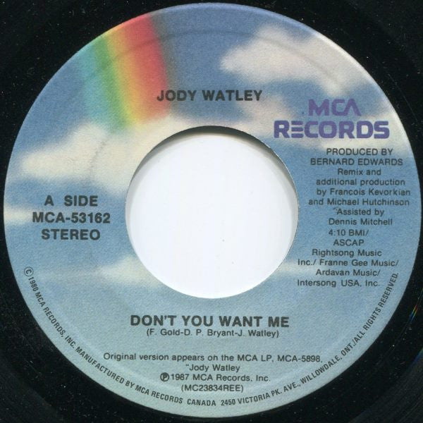 Jody Watley - Don't You Want Me