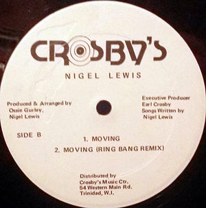 Nigel Lewis - Puwah / Moving -