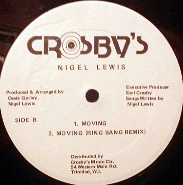 Nigel Lewis - Puwah / Moving -