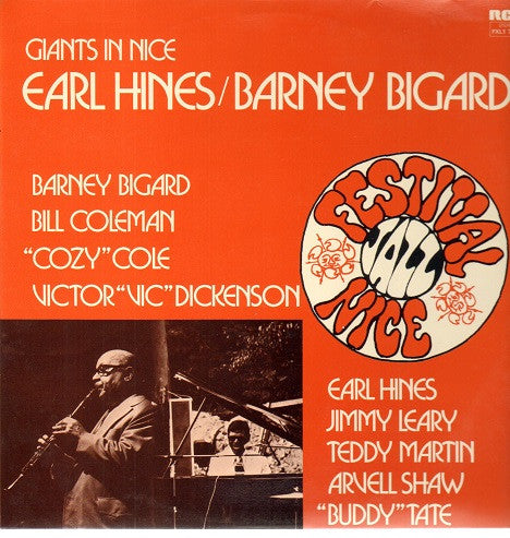 Earl Hines / Barney Bigard - Giants In Nice - 1975
