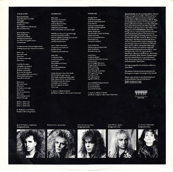 Lee Aaron - Lee Aaron - 1987