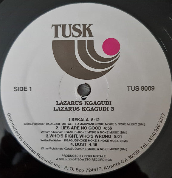 Lazarus Kgagudi - Lazarus Kgagudi 3 - 1989