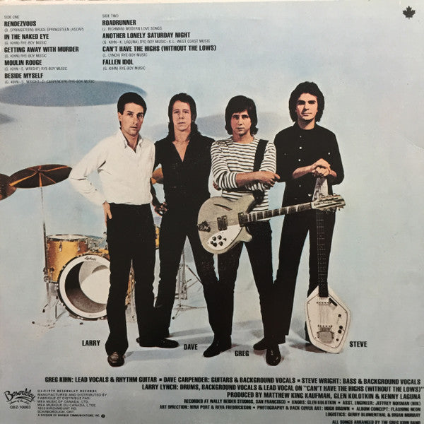 Greg Kihn Band - With The Naked Eye