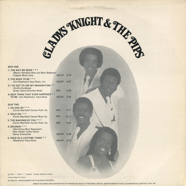 Gladys Knight And The Pips - Presenting Gladys Knight & The Pips - 1974