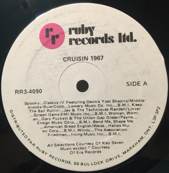 Various - Cruisin' 1967
