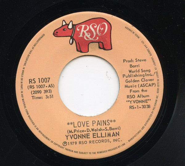 Yvonne Elliman - Love Pains